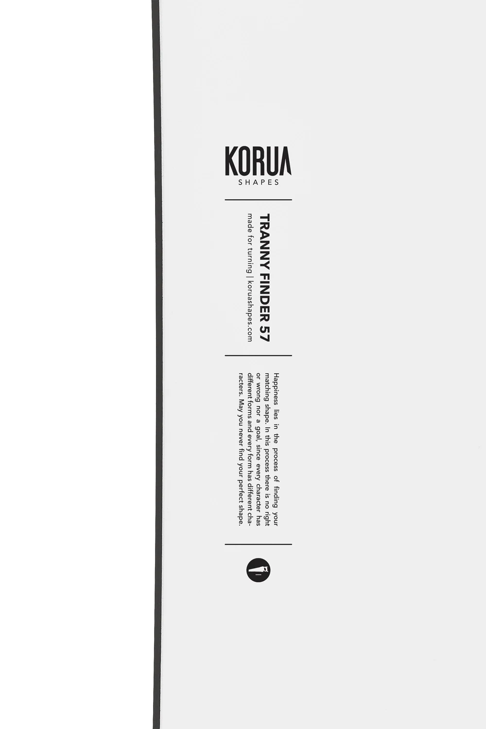 ボード KORUA SHAPES TRANNY FINDER 154 Korua Shapes Tranny Finder Snowboard (2023) – POTTER BROTHERS